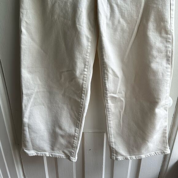 J Jill High Rise Full Leg Crops in Natural Wash NWT - Picture 5 of 11